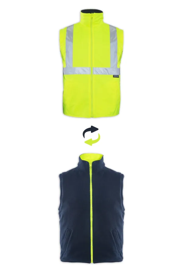 HI-VIS 5 IN 1 JACKET OLYMPUS MAX-BREATHANE HI-VIS TWO-TONE — görsel 4